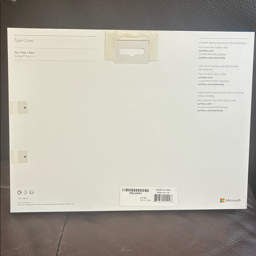Microsoft Surface Pro type cover (keyboard) - Picture 4 of 4